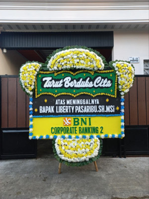 Papan Bunga Duka di Tondonggeu