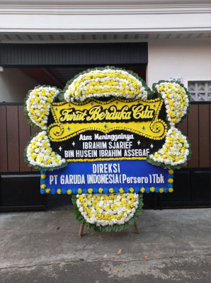 Papan Bunga Duka di Tondonggeu
