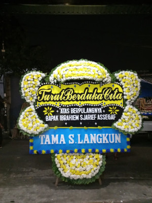 Papan Bunga Duka di Tondonggeu