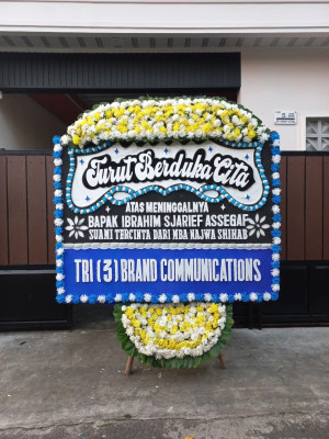 Papan Bunga Duka di Tondonggeu